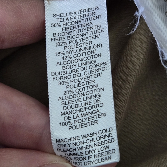 Loft Women's Medium Tan Double-Breasted Jacket - Picture 12 of 15